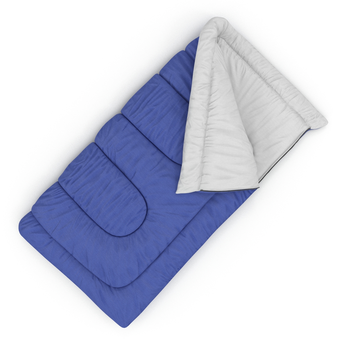 Sleeping Bag Blue 3D