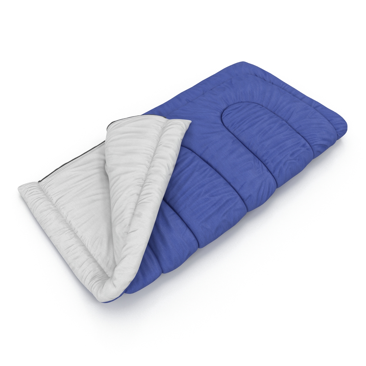 Sleeping Bag Blue 3D