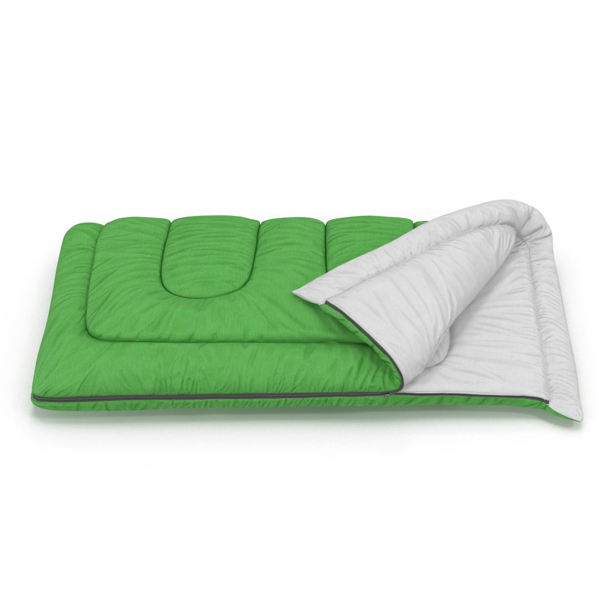 3D Sleeping Bag Green model