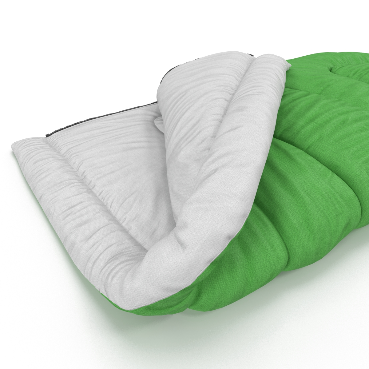 3D Sleeping Bag Green model