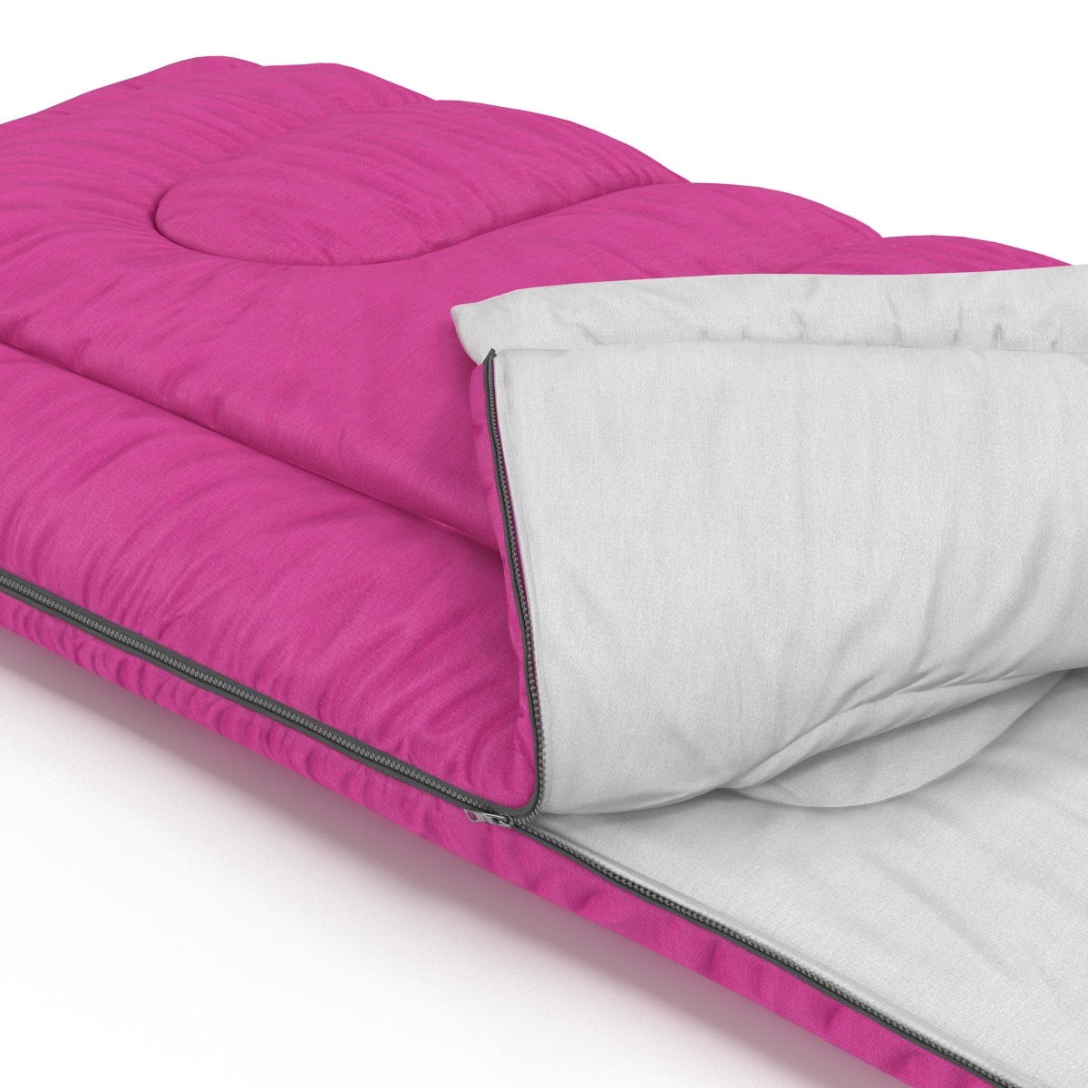 Sleeping Bag Pink 3D