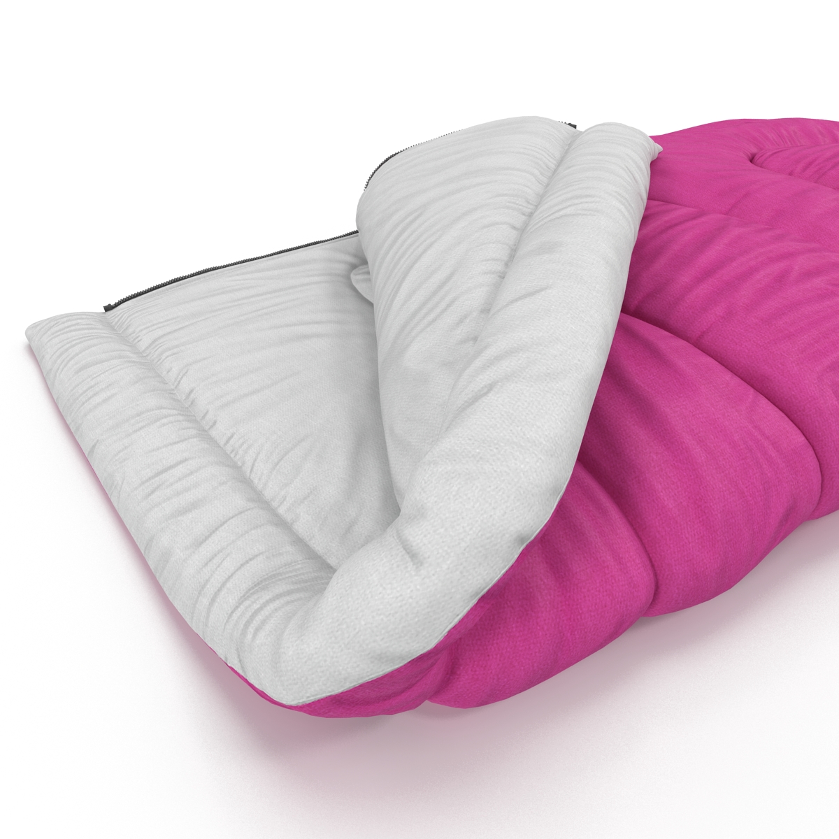 Sleeping Bag Pink 3D