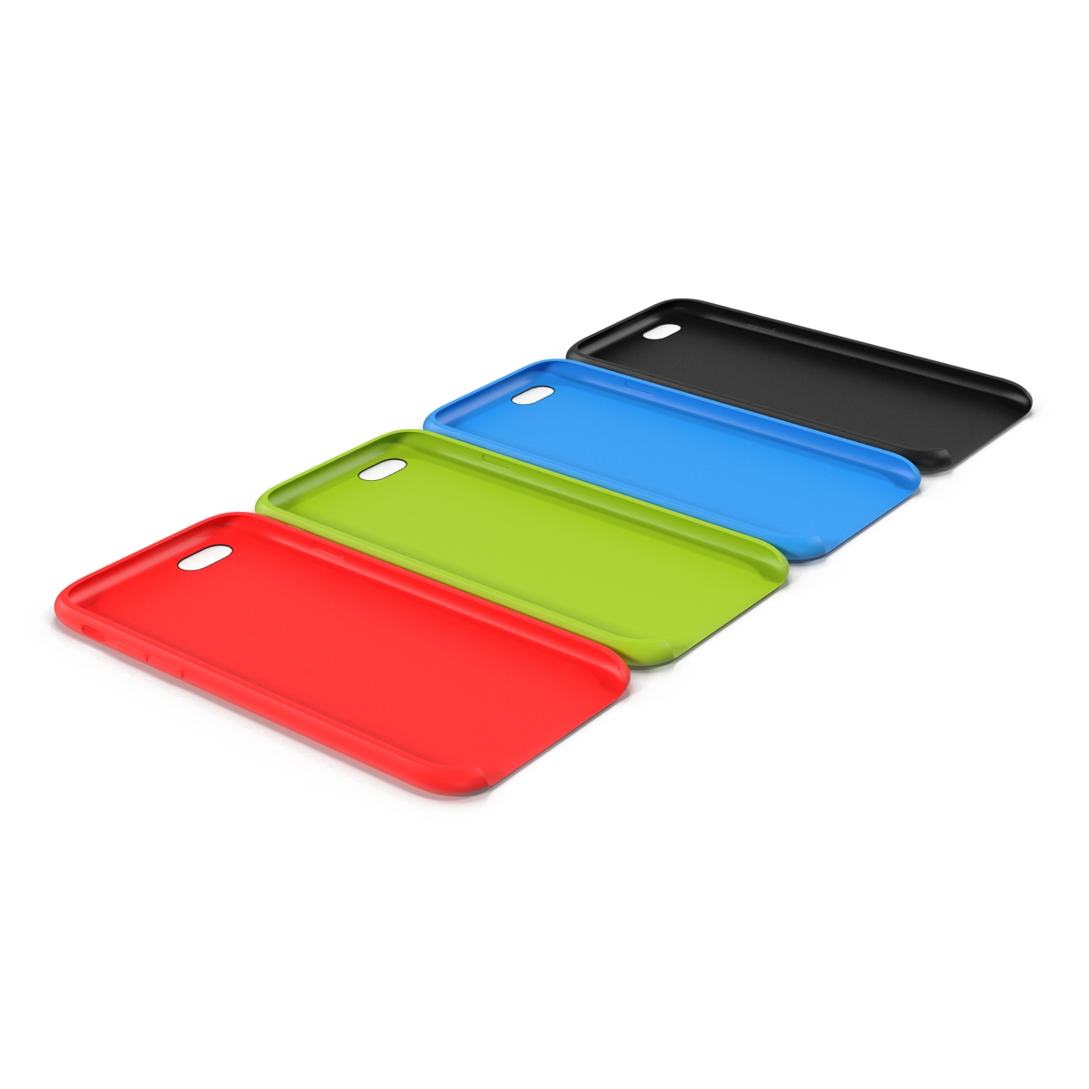 3D iPhone 6 plus Silicone Case Set