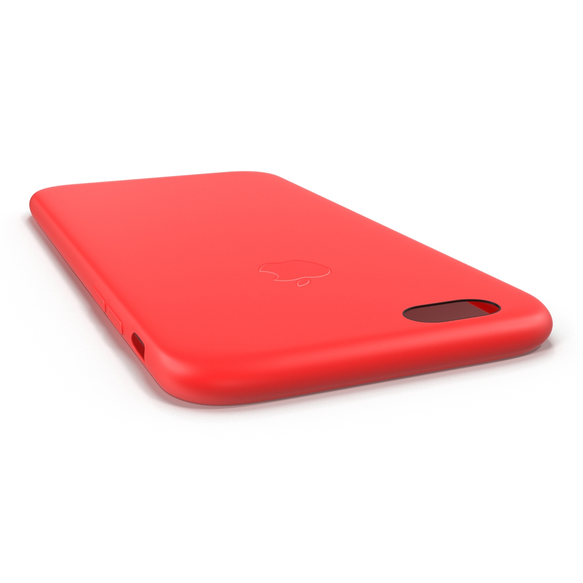 3D iPhone 6 plus Silicone Case Red