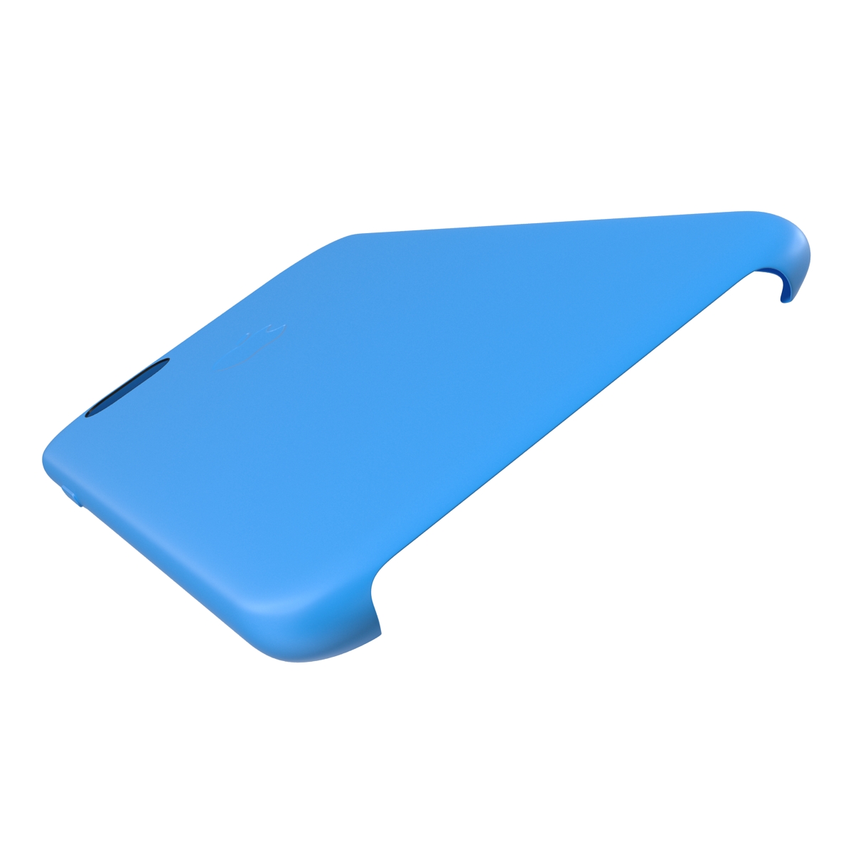 iPhone 6 plus Silicone Case Blue 3D