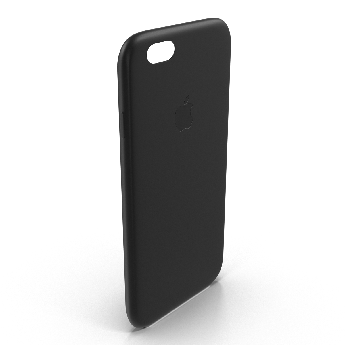 3D iPhone 6 plus Silicone Case Black model