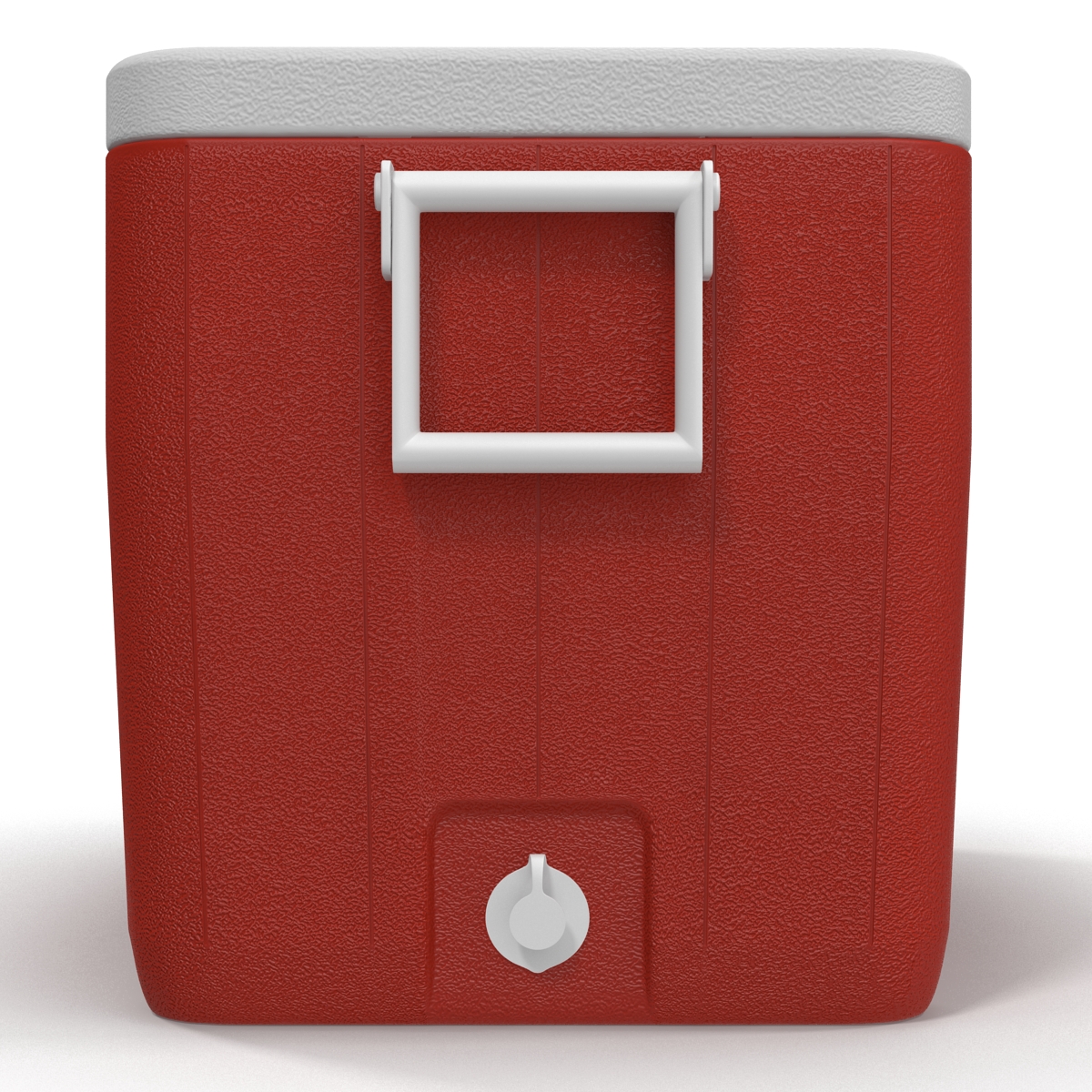 48 Quart Cooler Red 3D model