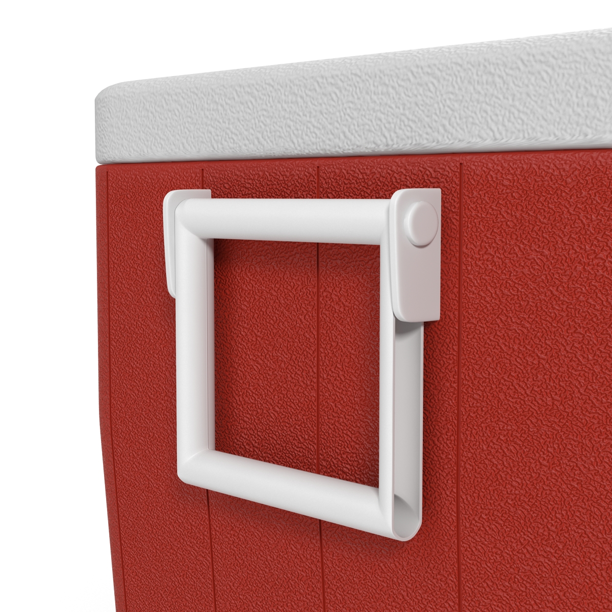 48 Quart Cooler Red 3D model