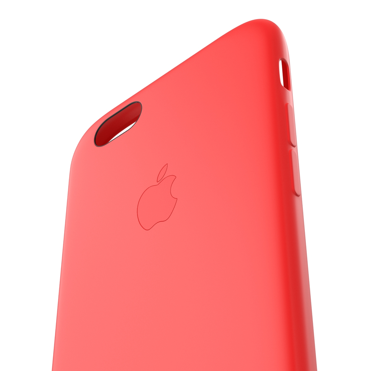 3D iPhone 6 Silicone Case Red