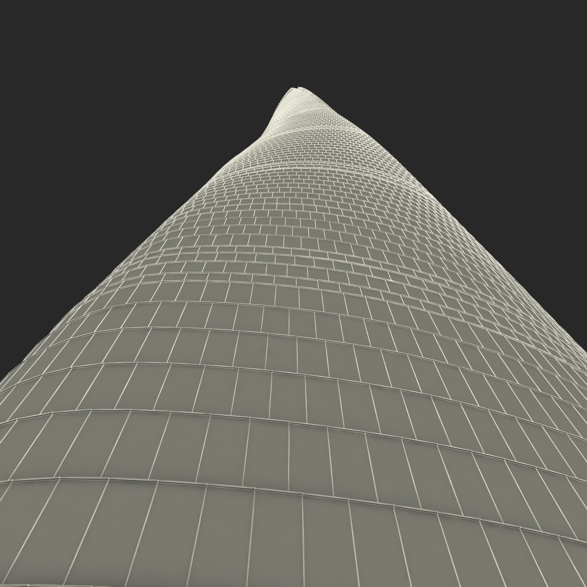 3D model Shanghai Tower China