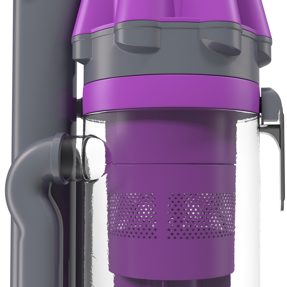 3D model Stand Up Vacuum Cleaner Violet