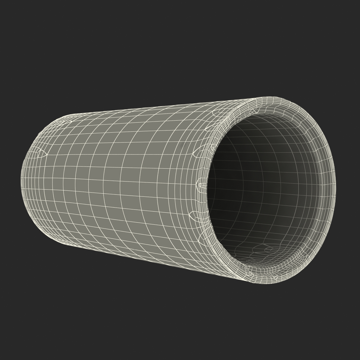 3D model Concrete Pipe 2