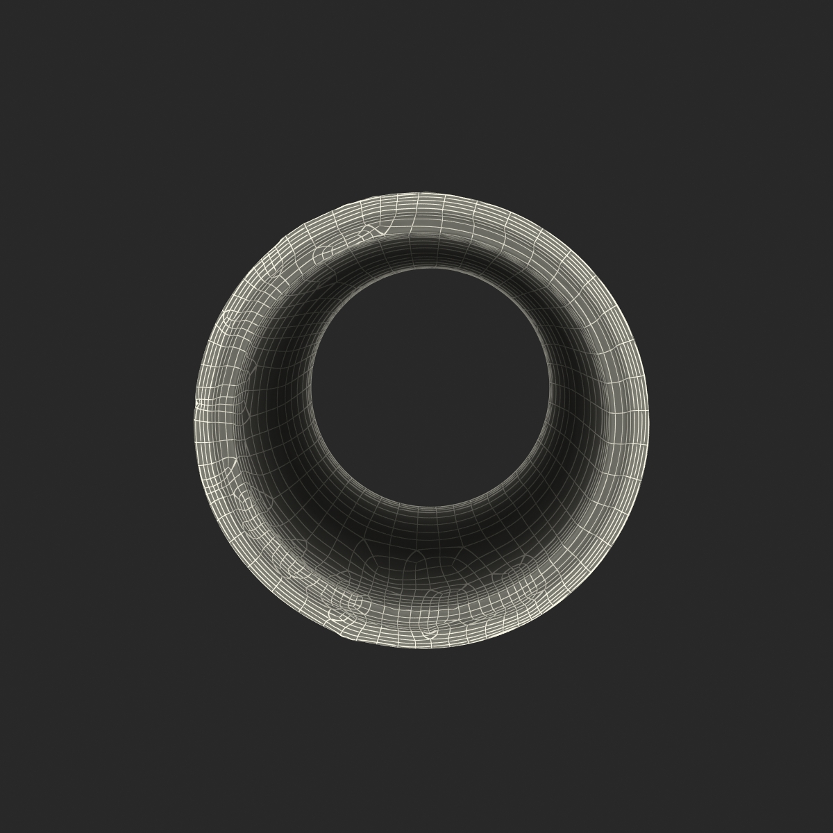 3D model Concrete Pipe 2