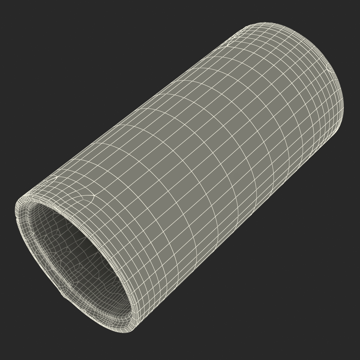 3D model Concrete Pipe 2