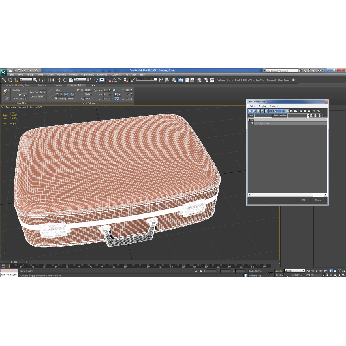 3D model Suitcase 2