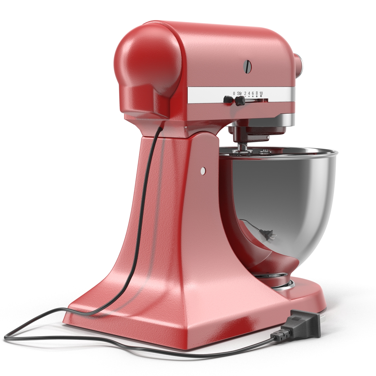 3D model Stand Mixer Red