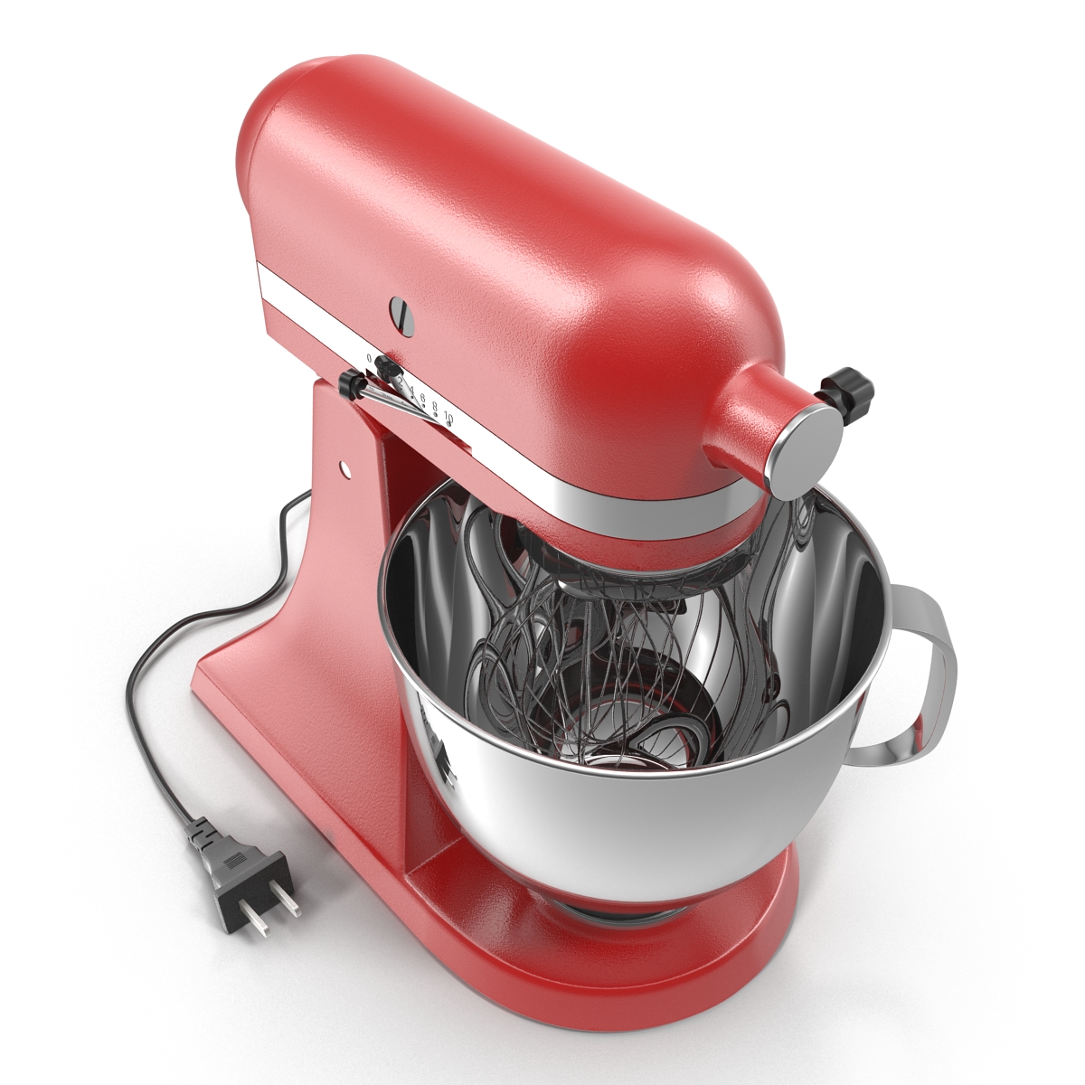 3D model Stand Mixer Red