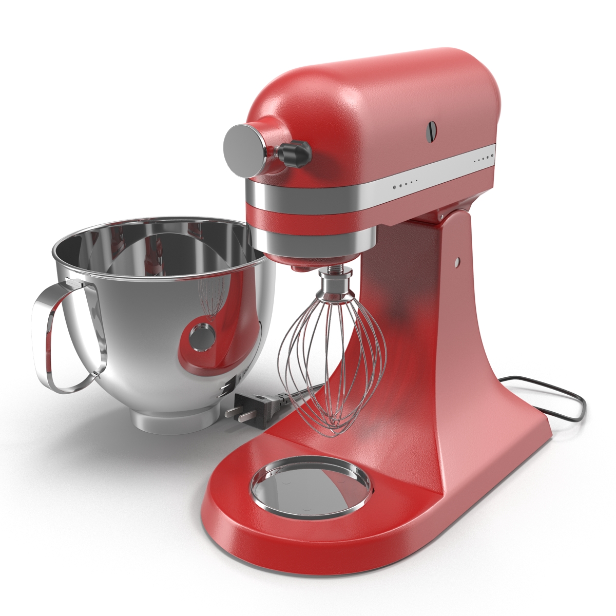 3D model Stand Mixer Red