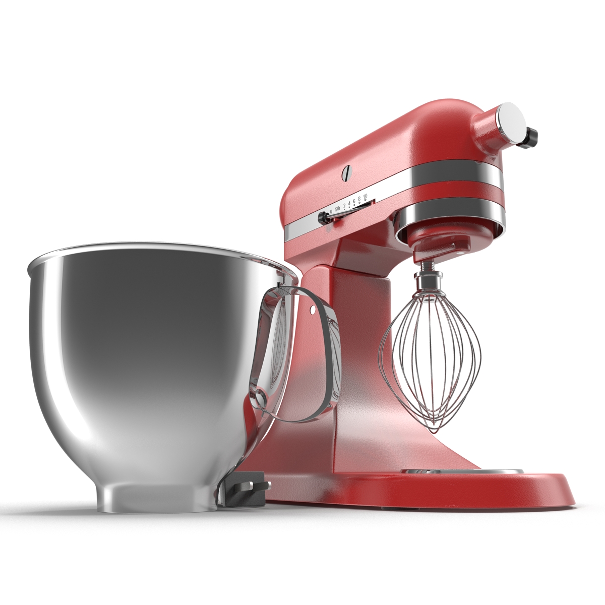 3D model Stand Mixer Red