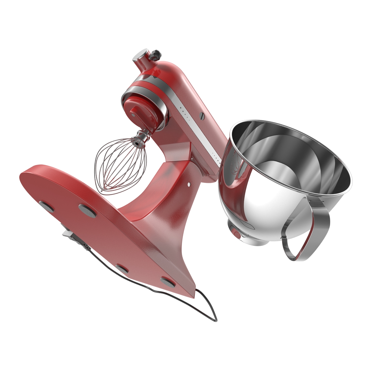 3D model Stand Mixer Red