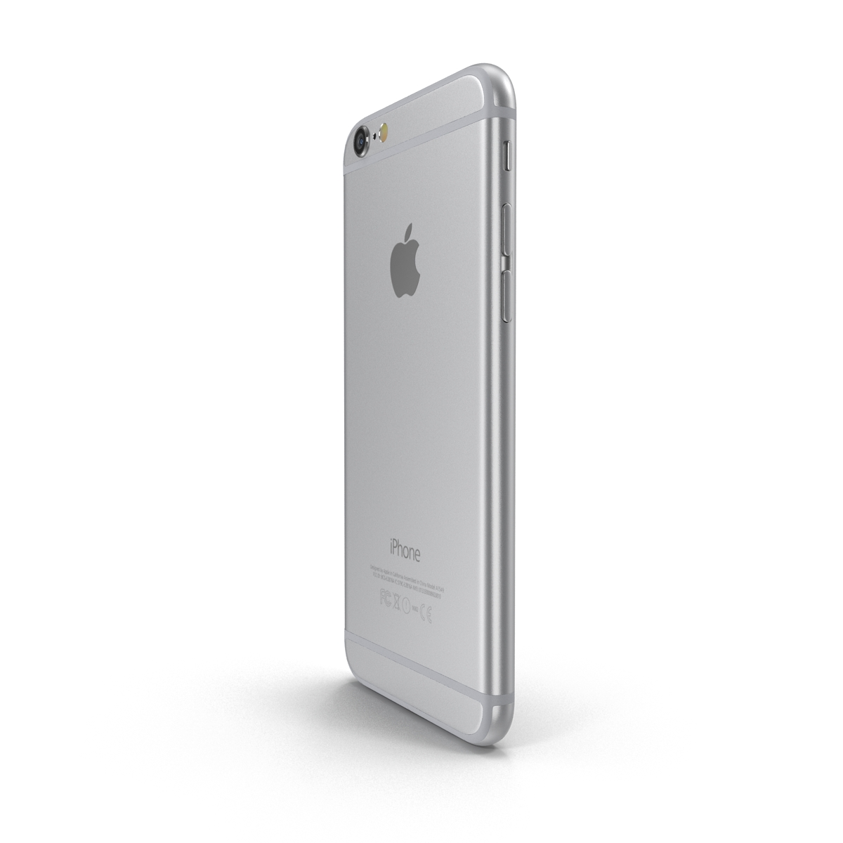 3D model iPhone 6 Silver