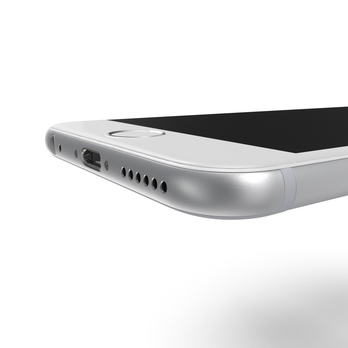 3D model iPhone 6 Silver