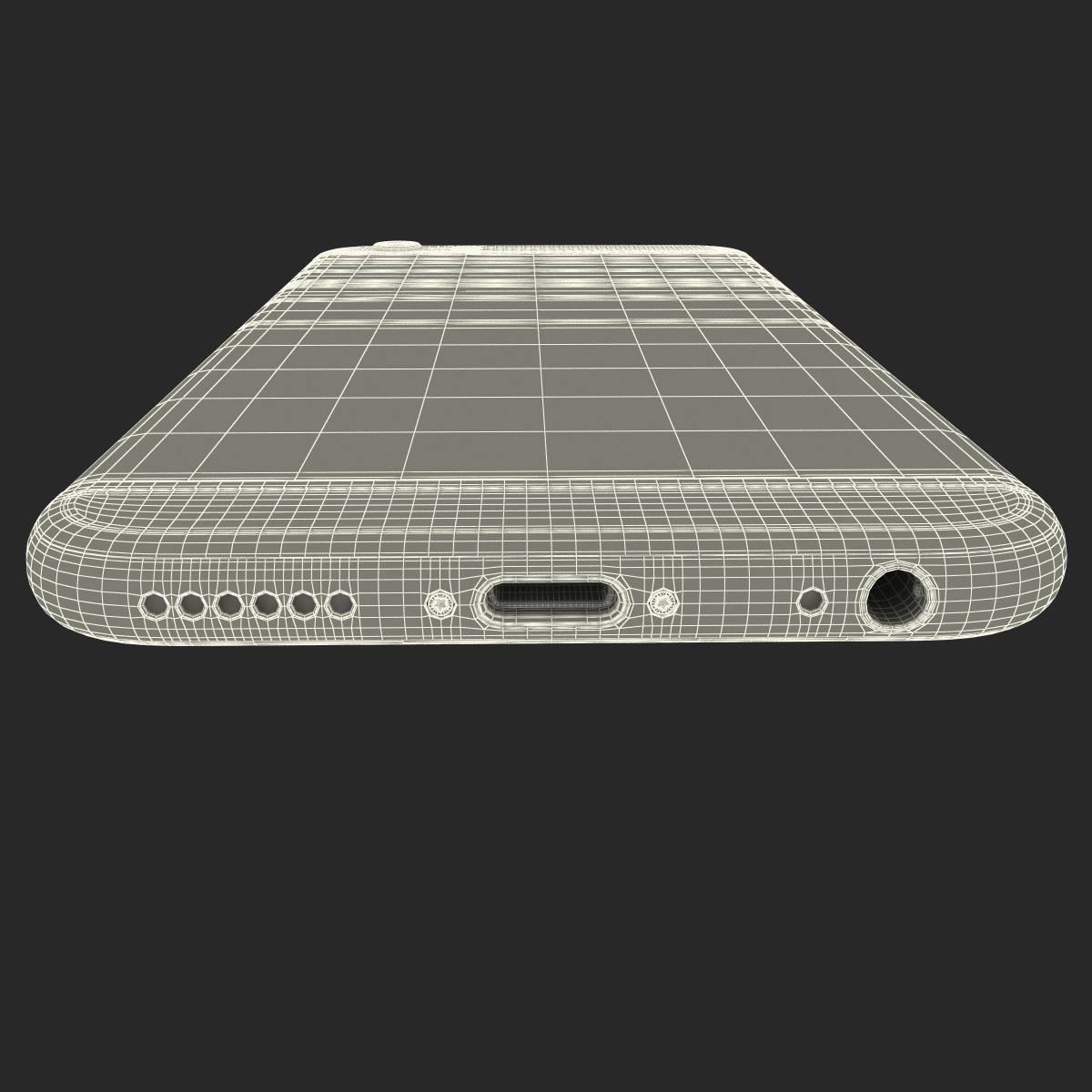 3D model iPhone 6 Silver