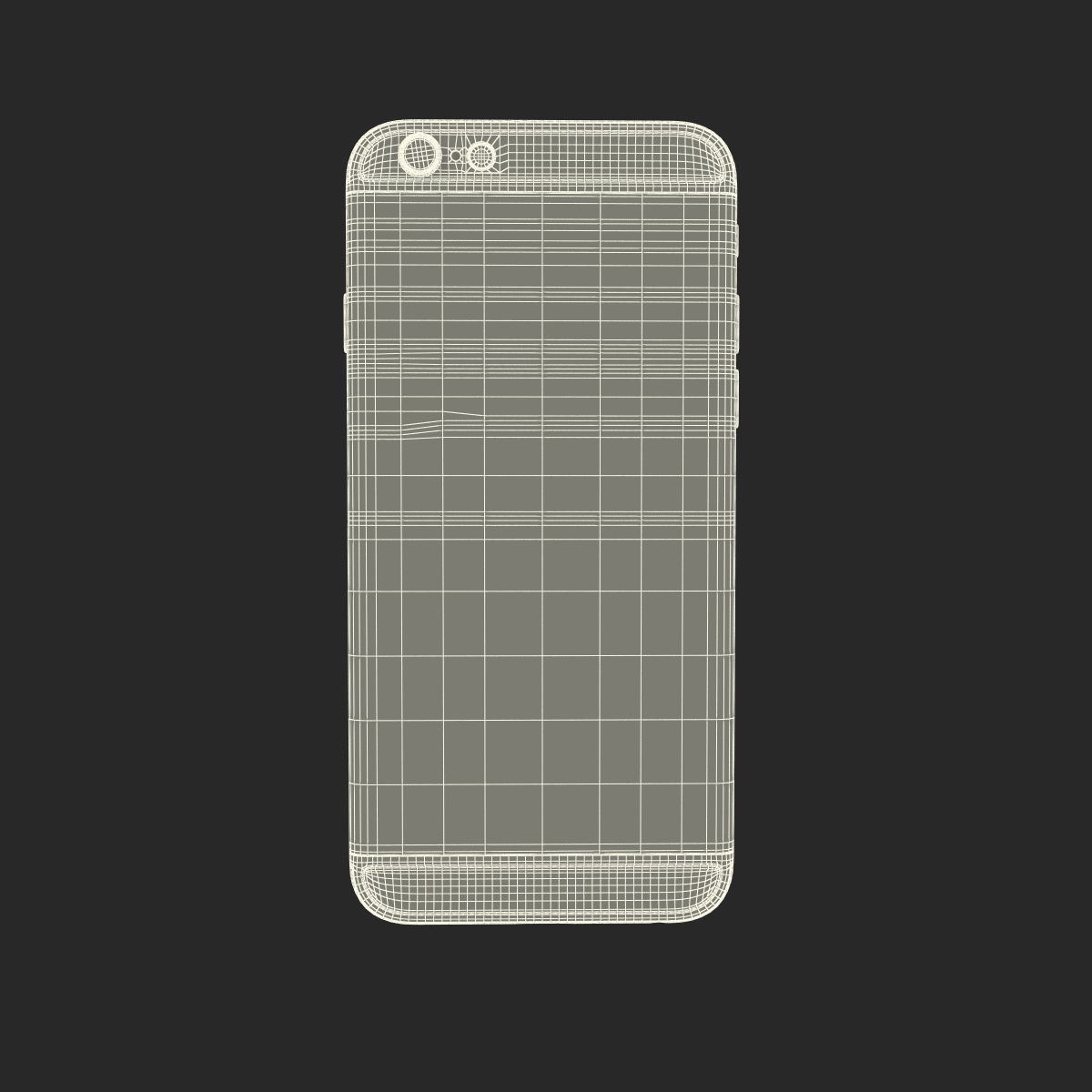 iPhone 6 Space Gray 3D model