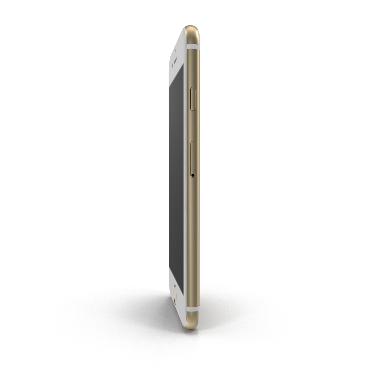 3D iPhone 6 Gold model