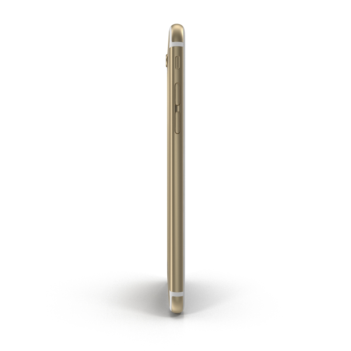 3D iPhone 6 Gold model