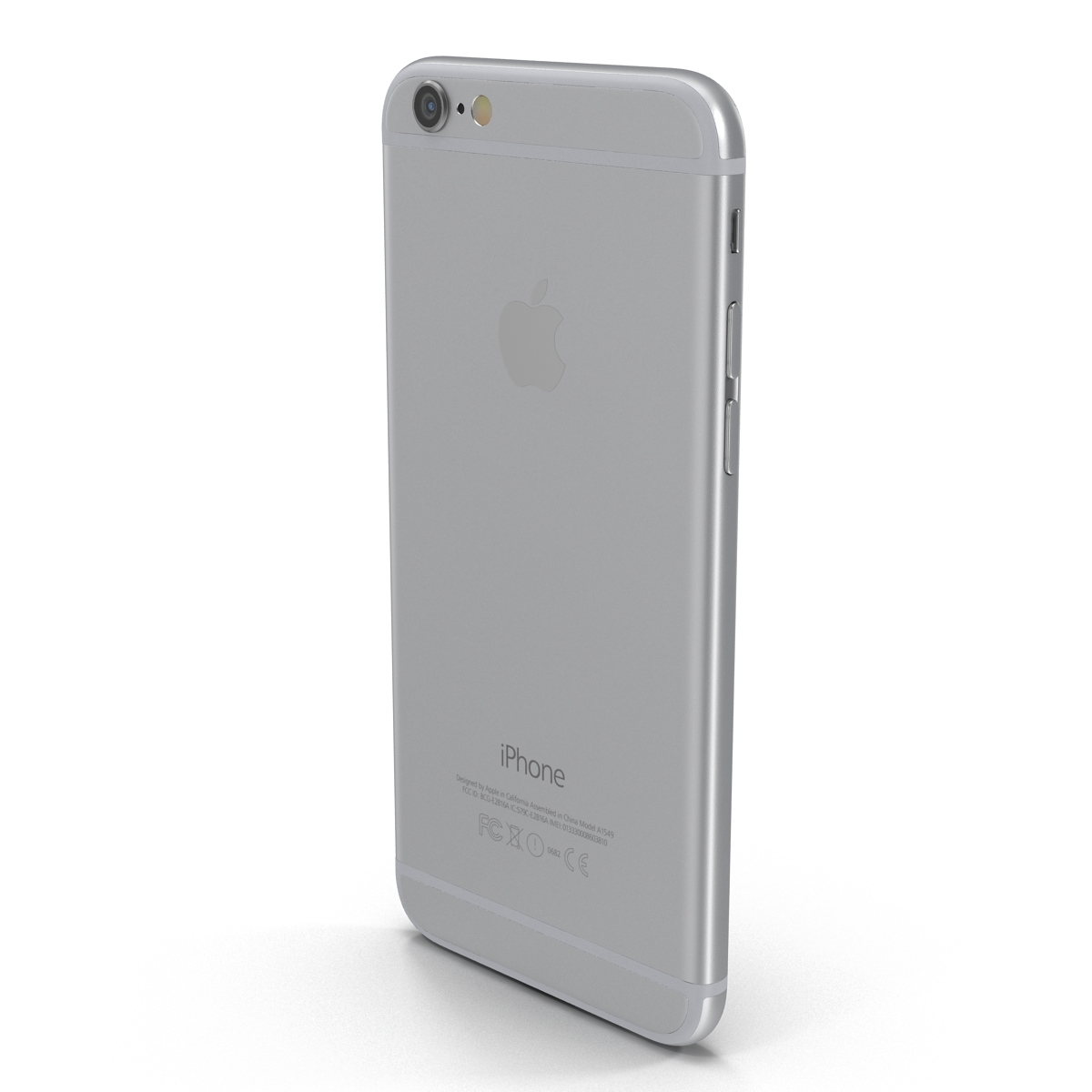 iPhone 6 Silver 2 3D