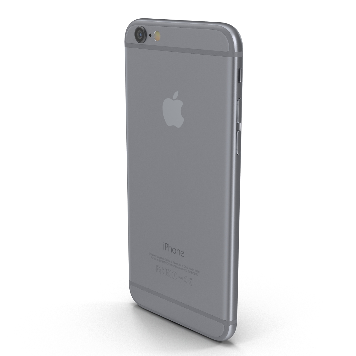 3D iPhone 6 Space Gray 2