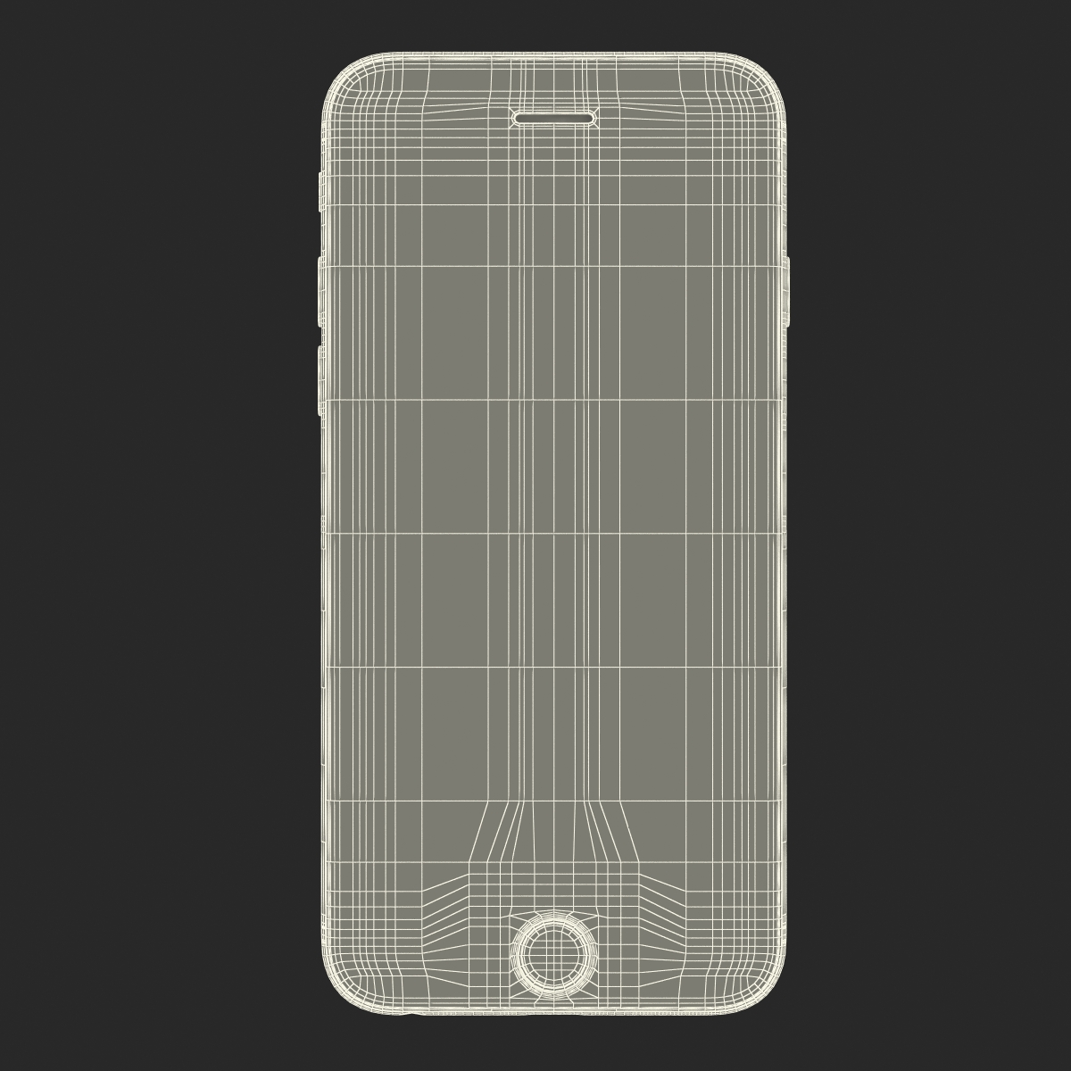 3D iPhone 6 Space Gray 2