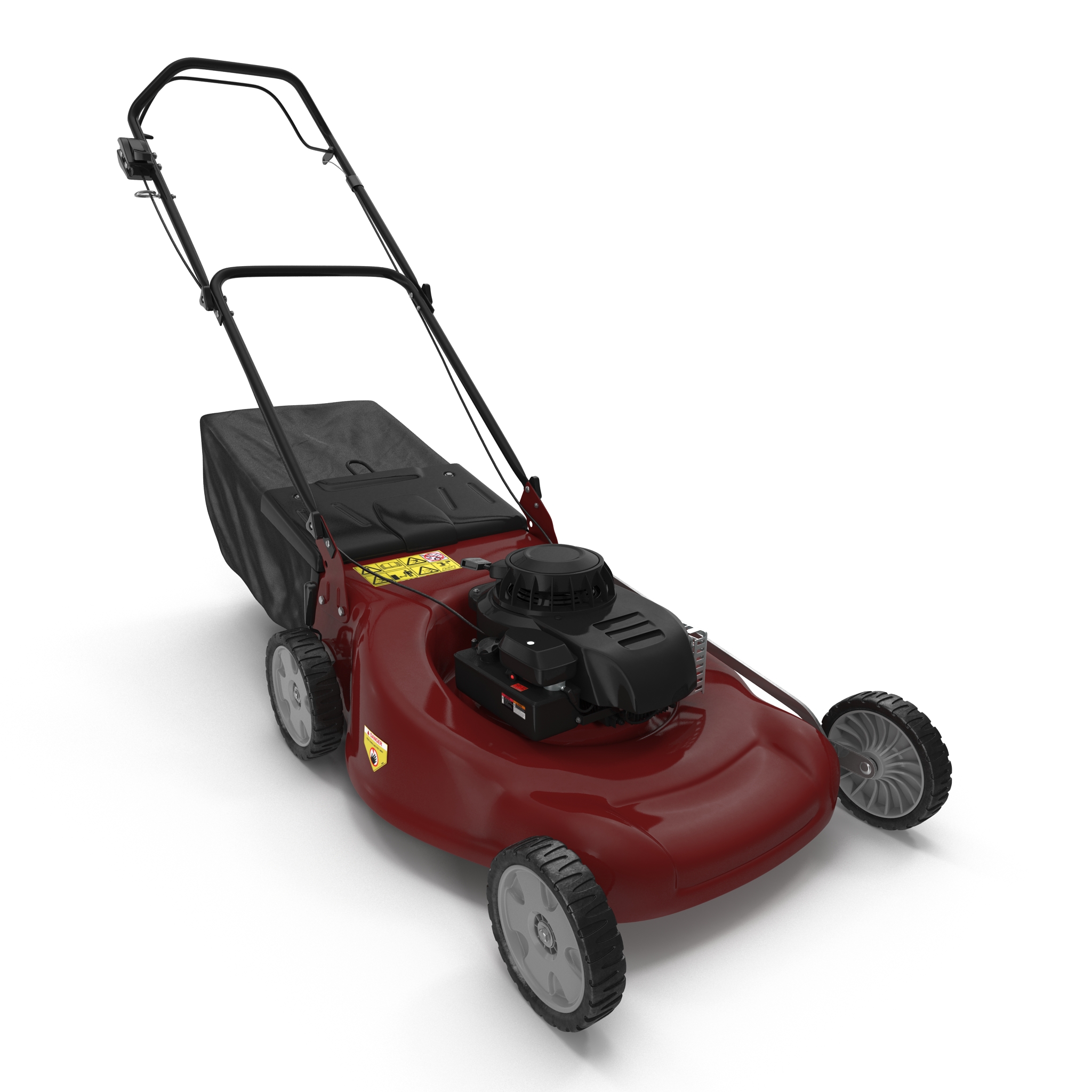 3D model Push Lawn Mower