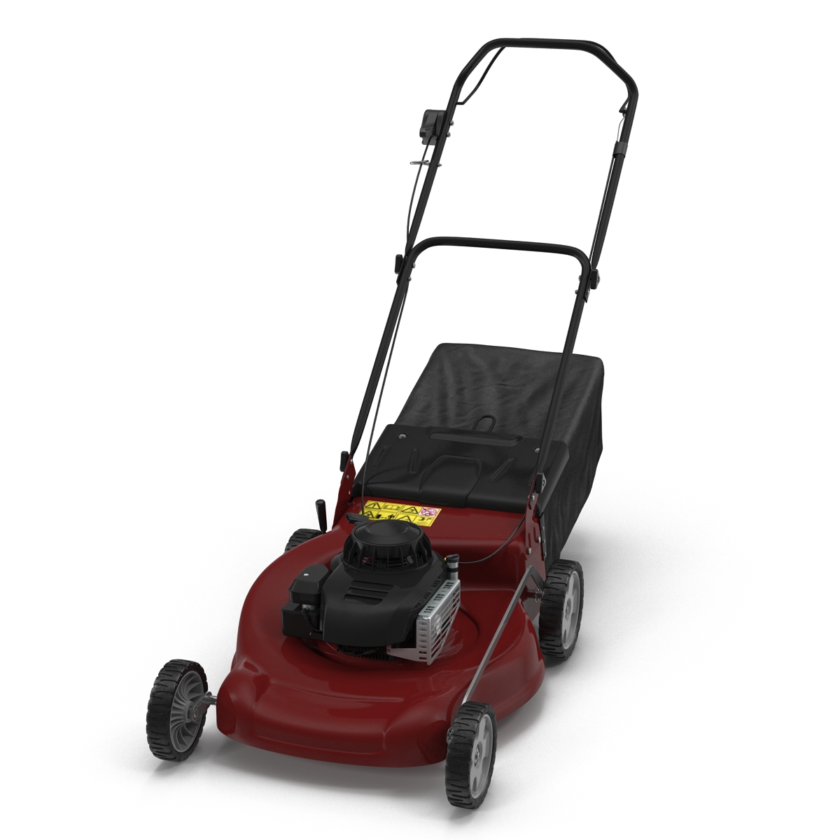 3D model Push Lawn Mower