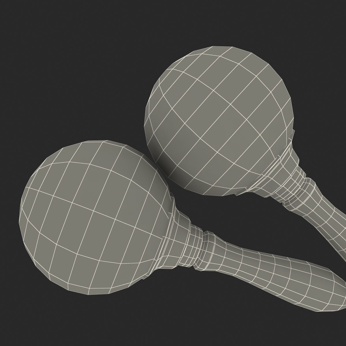 Maracas 3D model