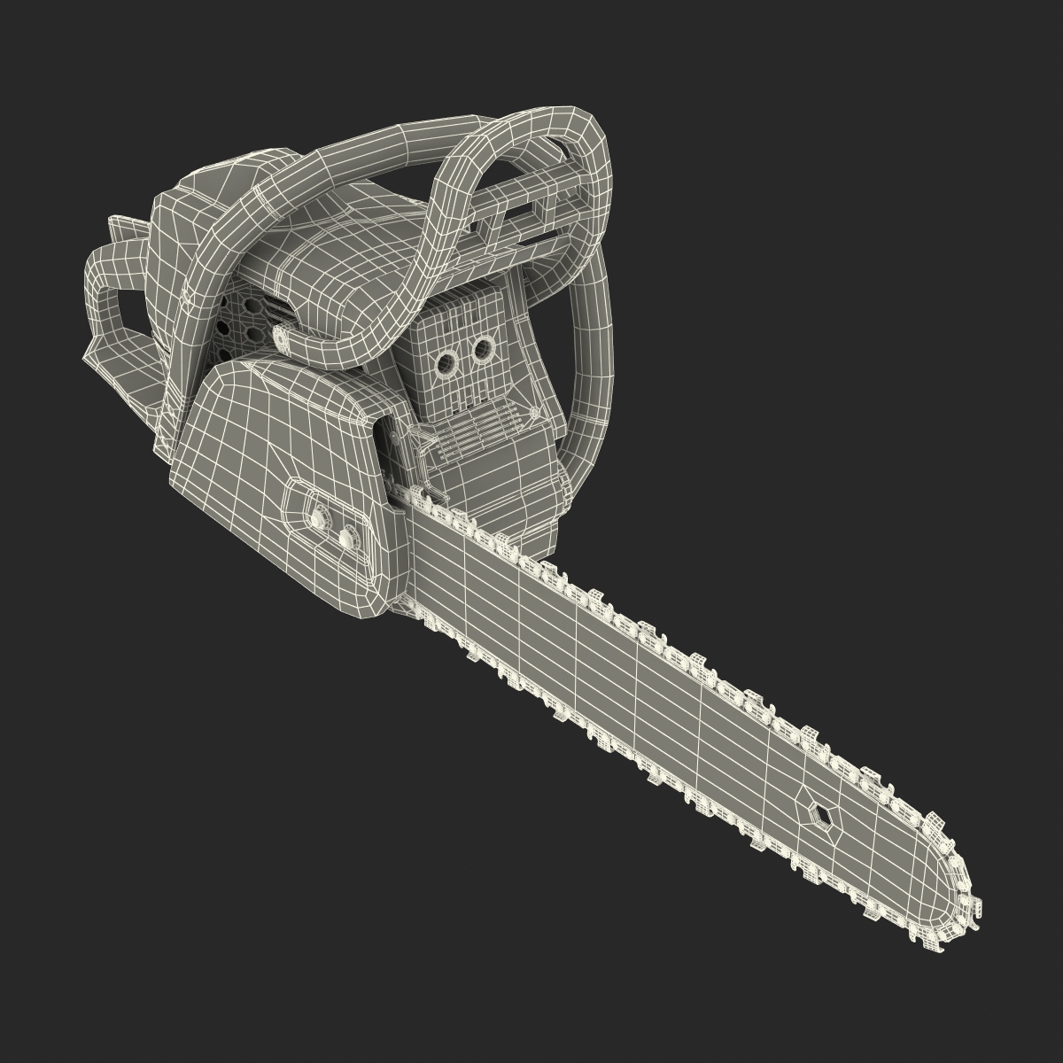 3D model Chainsaw