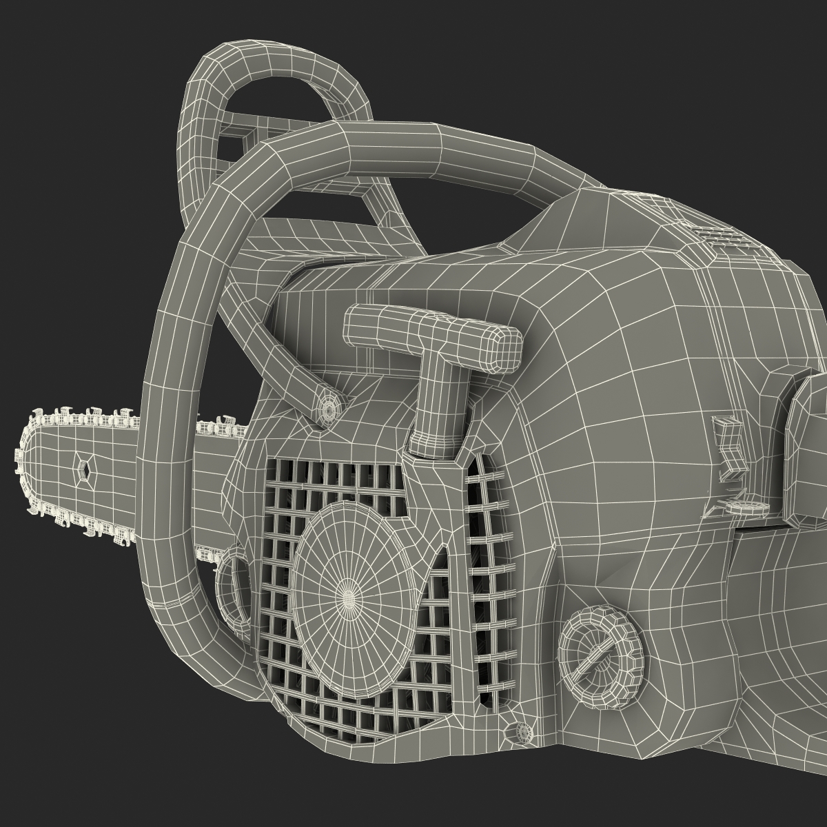 3D model Chainsaw