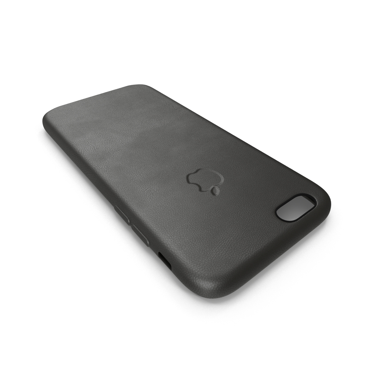 3D iPhone 6 Leather Case Grey