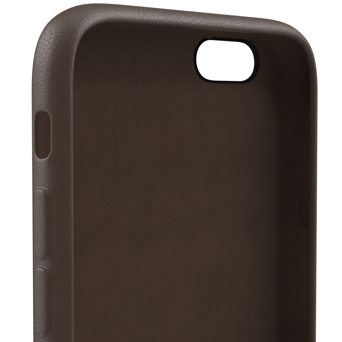 iPhone 6 Leather Case Brown 3D