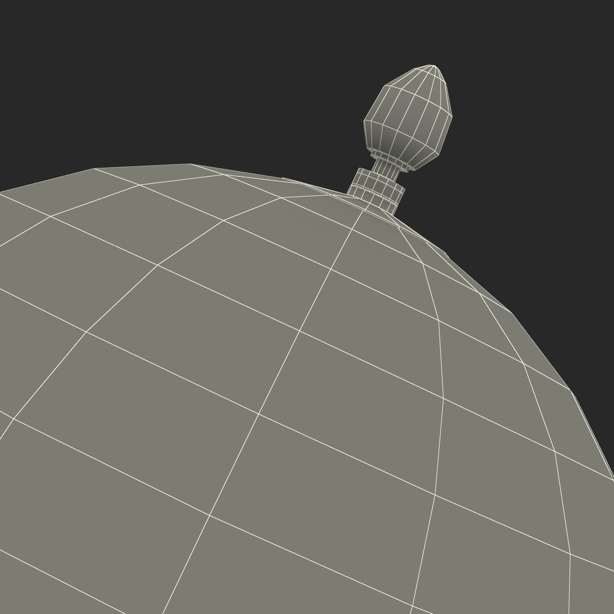 3D Antique Globe model