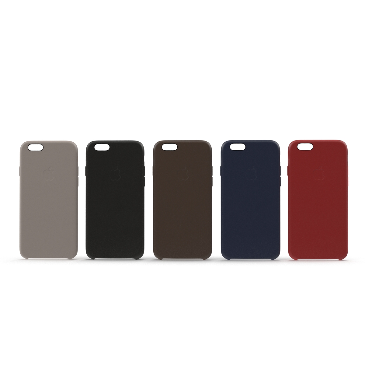 3D model iPhone 6 Leather Case Set