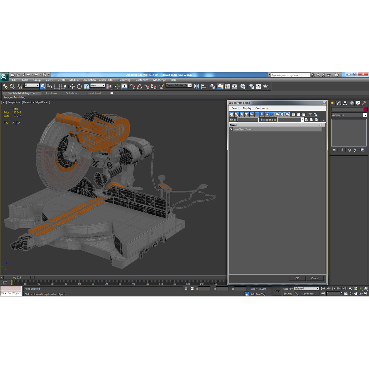 Mitre Saw 3D model