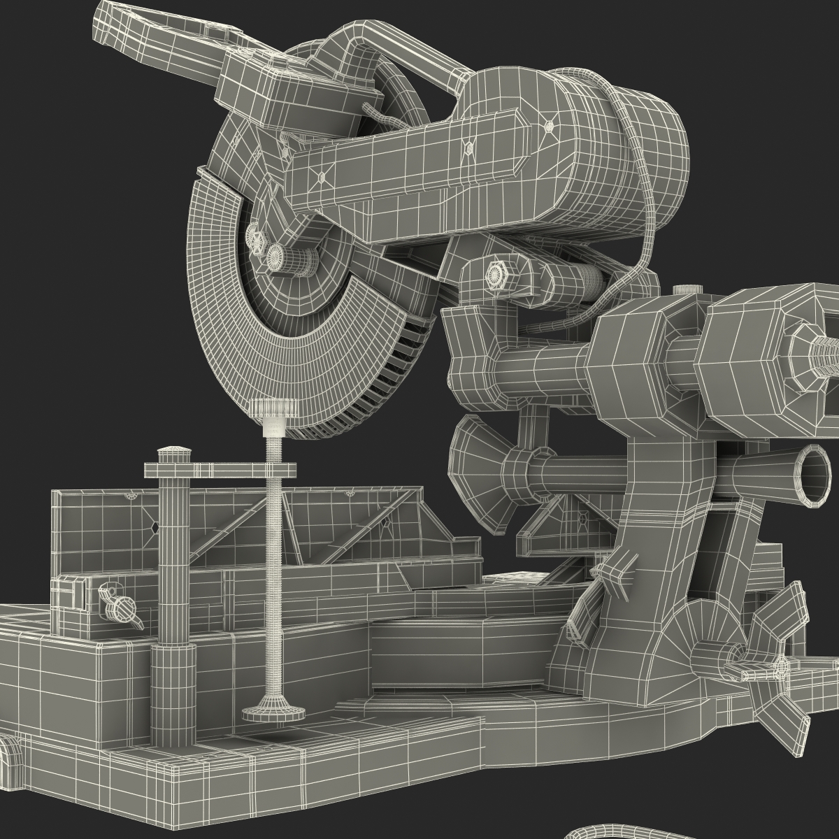 Mitre Saw 3D model