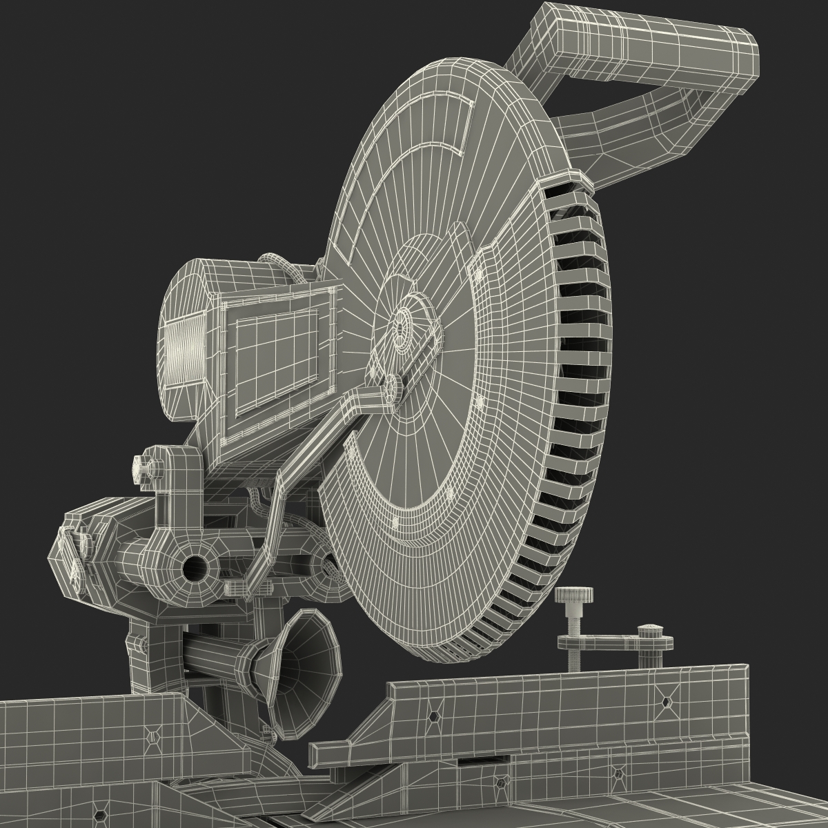 Mitre Saw 3D model