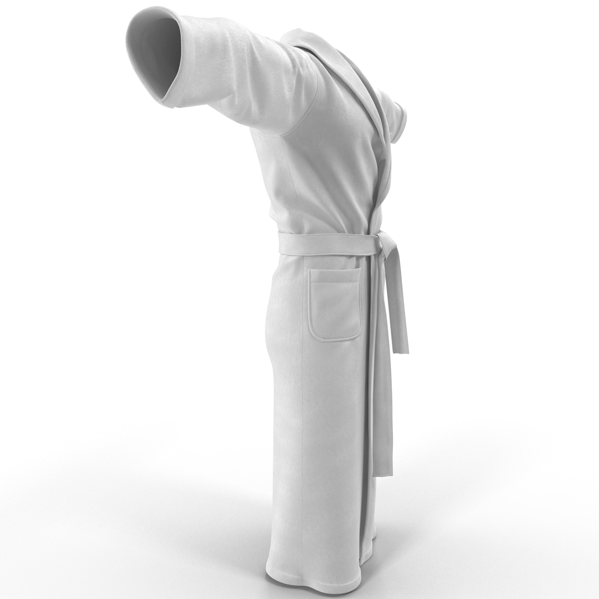 3D model Bathrobe T Pose