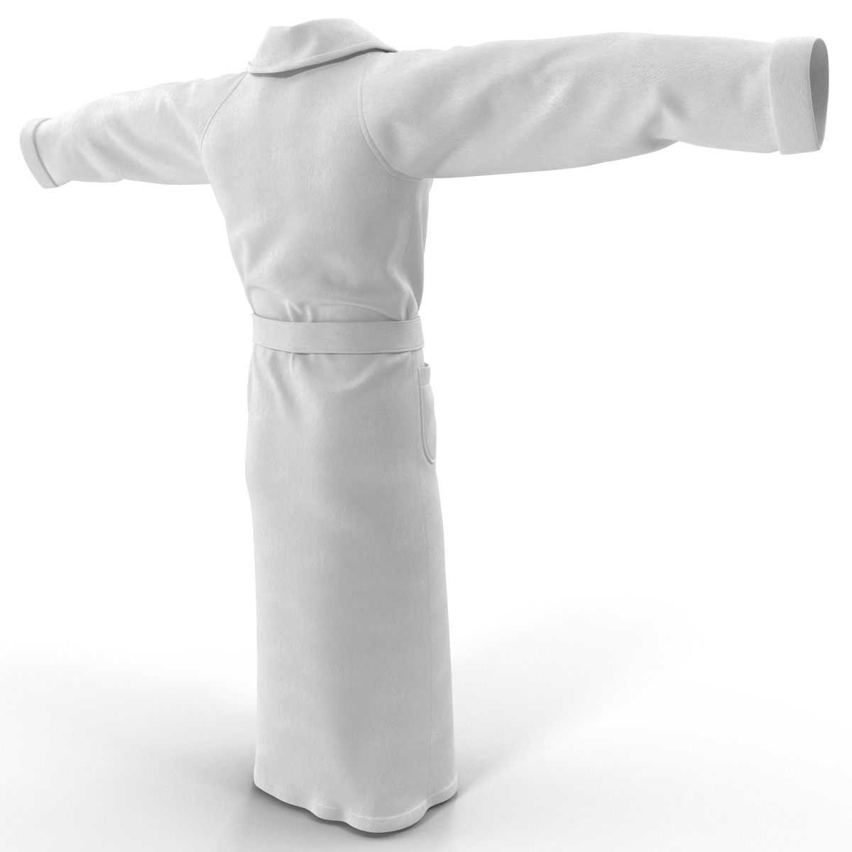 3D model Bathrobe T Pose