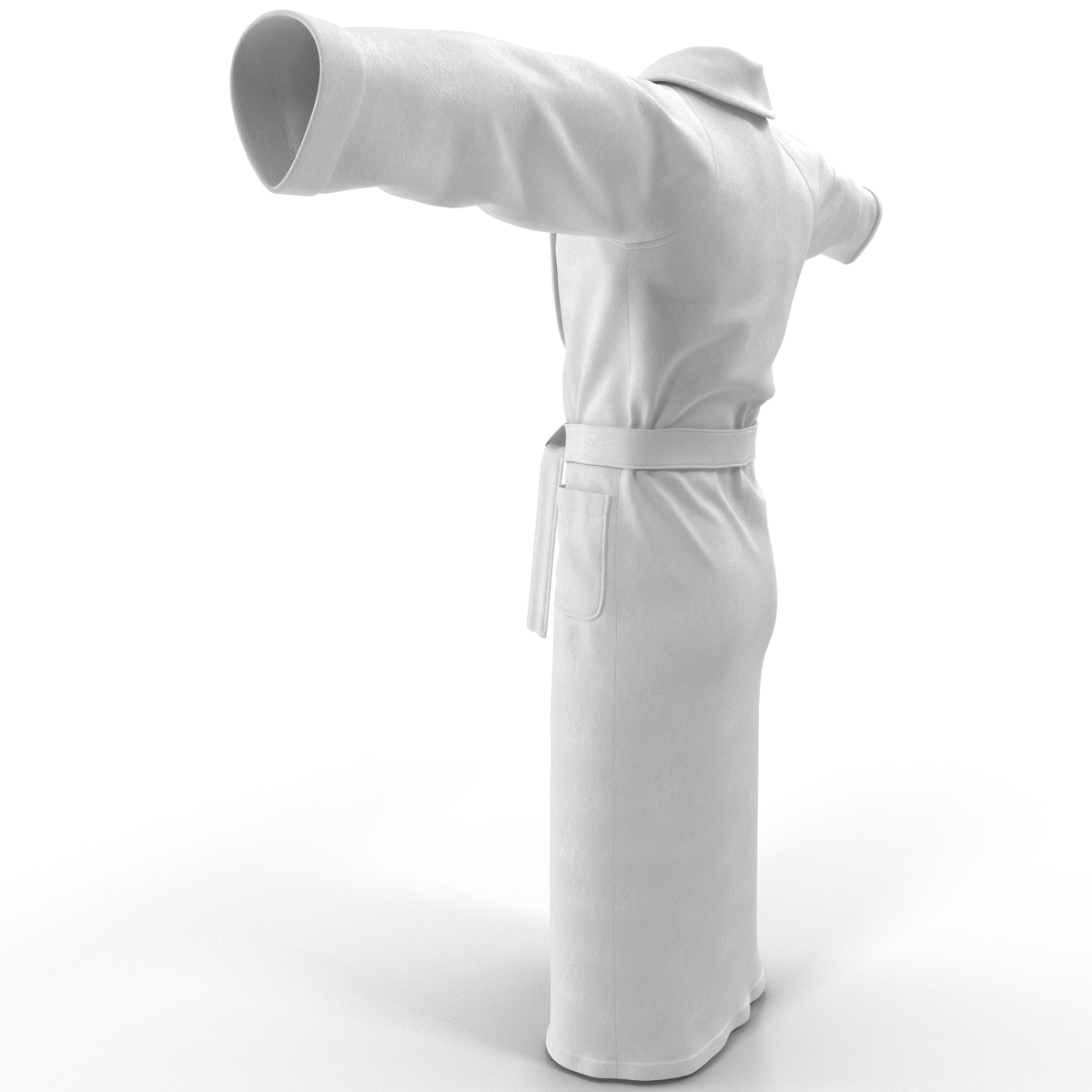 3D model Bathrobe T Pose