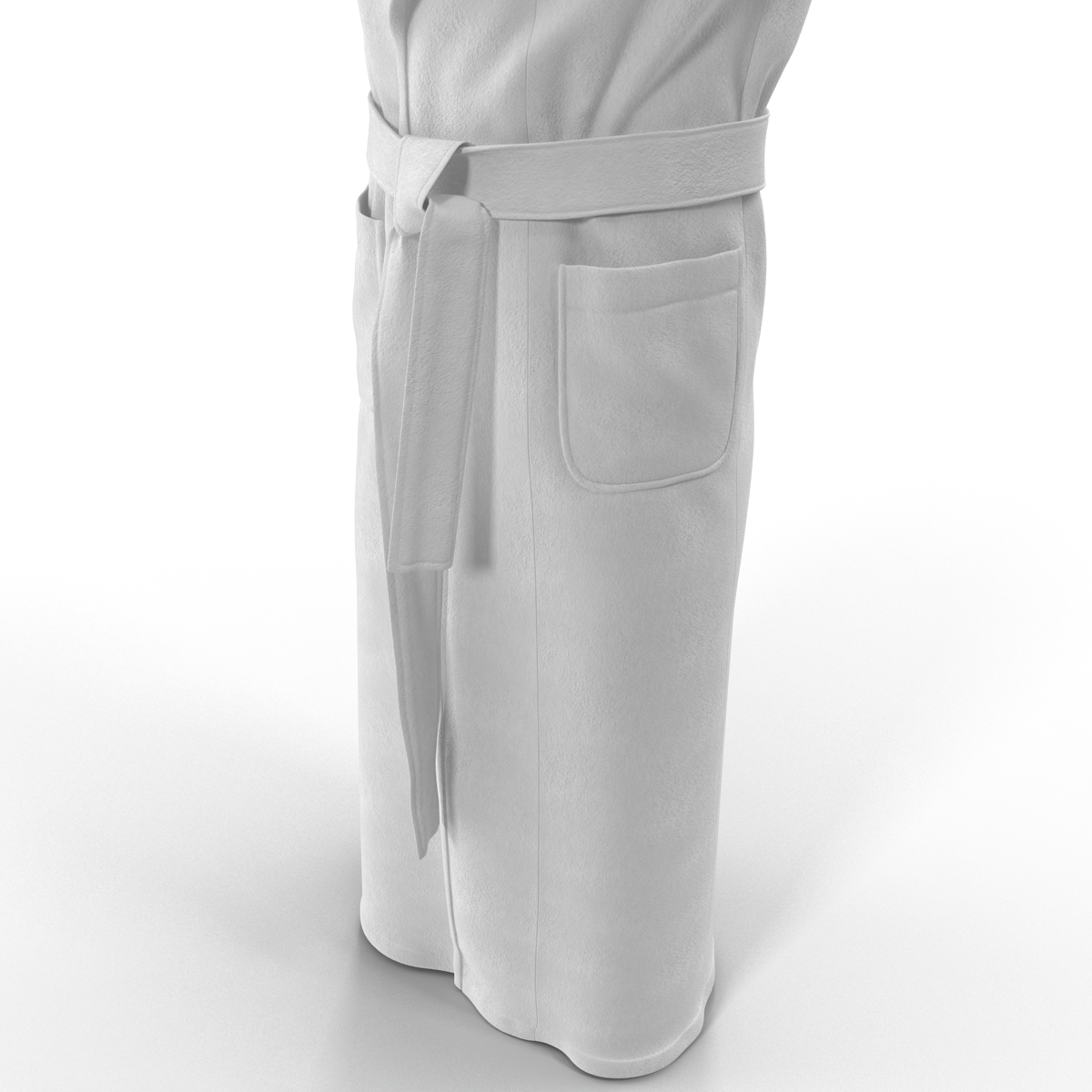 3D model Bathrobe T Pose