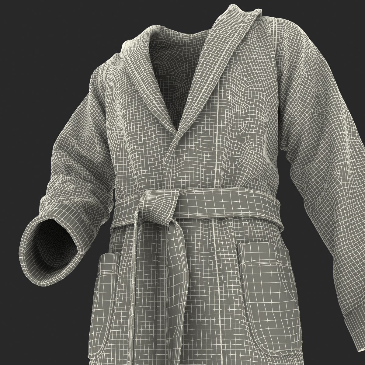 3D model Bathrobe